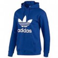 Sudadera ADIDAS blanca y azul